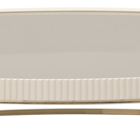 Lisbon Silken Matte Cream Cocktail Table - Ornate Home