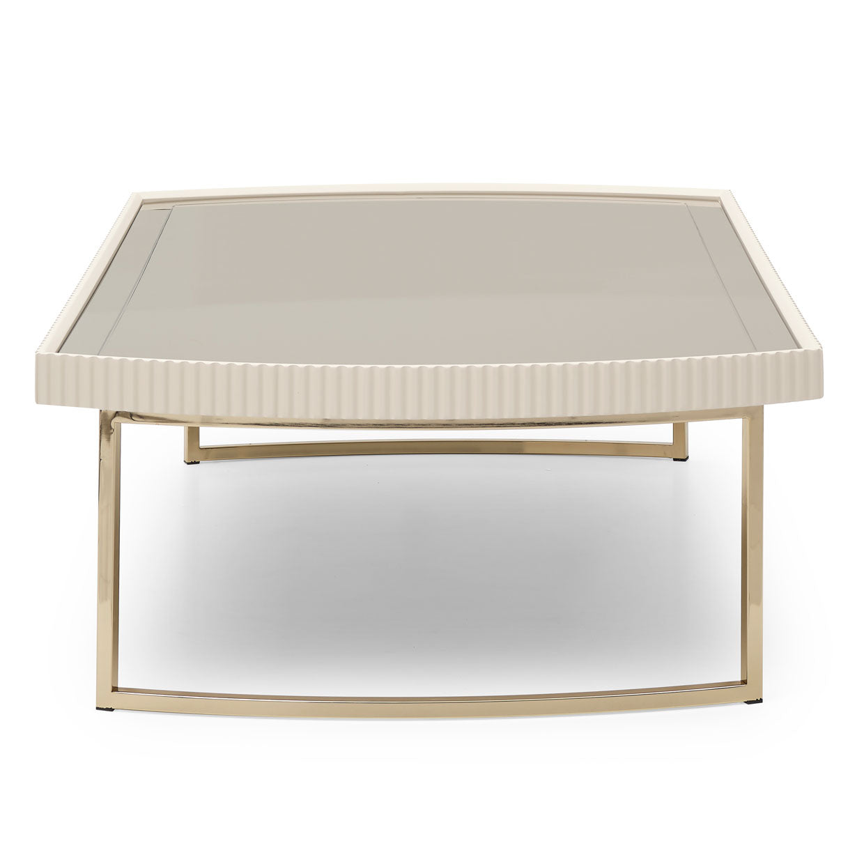 Lisbon Silken Matte Cream Cocktail Table - Ornate Home