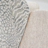 Lisbon Silken Matte Cream/Opal Dining Arm Chair - Ornate Home