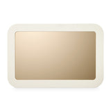 Lisbon Silken Matte Cream Wall Mirror - Ornate Home