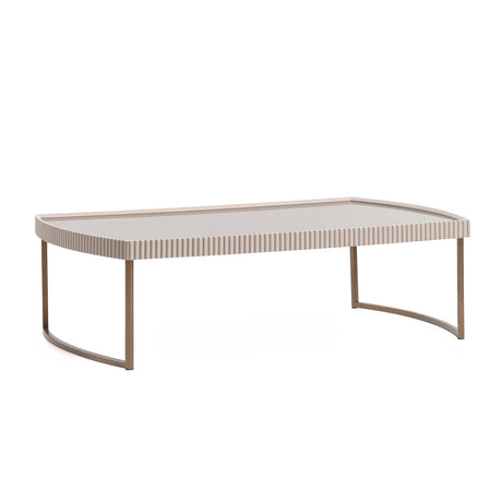 Lisbon Silky Cream Cocktail Table - Ornate Home