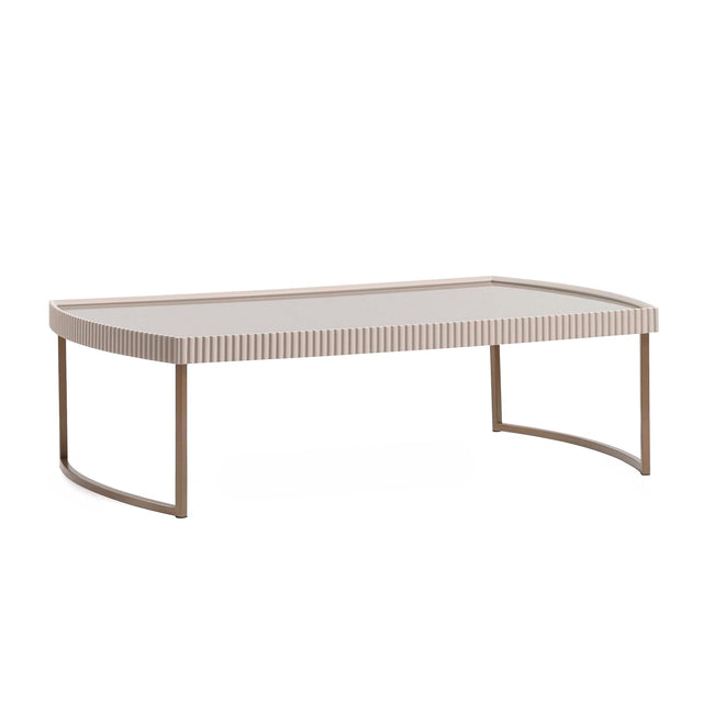 Lisbon Silky Cream Cocktail Table - Ornate Home
