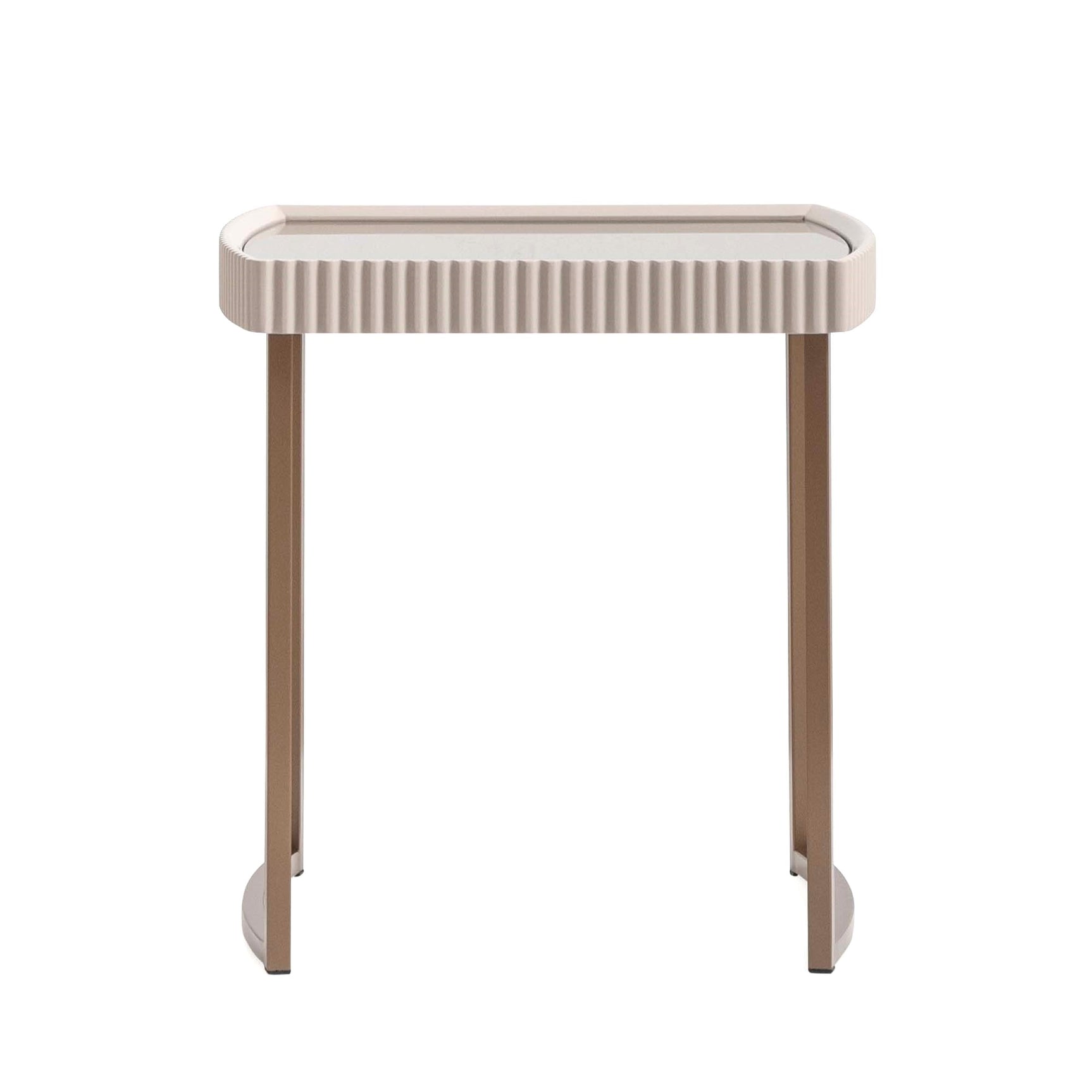 Lisbon Silky Cream Side Table - Ornate Home