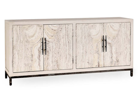 Lisbon Timeworn Cream Sideboard - Ornate Home