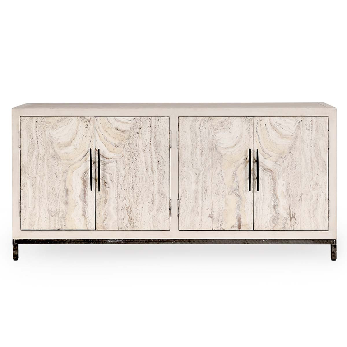 Lisbon Timeworn Cream Sideboard - Ornate Home