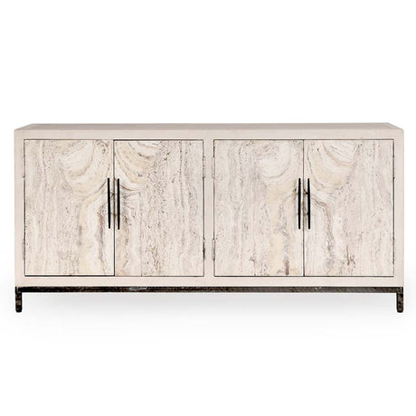 Lisbon Timeworn Cream Sideboard - Ornate Home