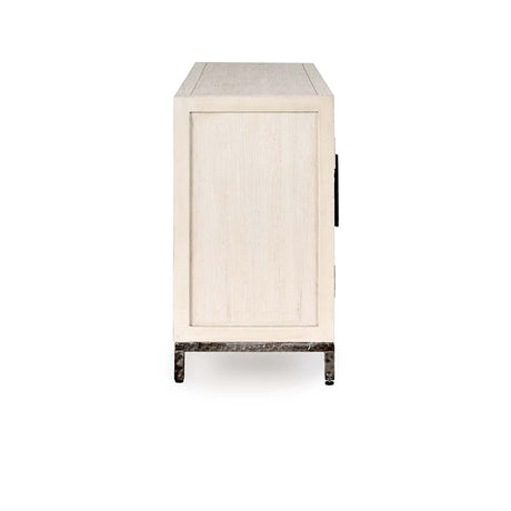 Lisbon Timeworn Cream Sideboard - Ornate Home