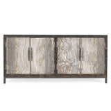 Lisbon Weathered Black Cabinet - Ornate Home