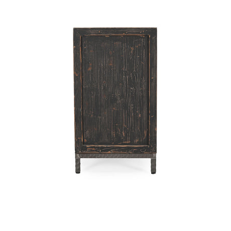 Lisbon Weathered Black Cabinet - Ornate Home