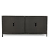 Lisbon Weathered Black Cabinet - Ornate Home