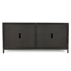 Lisbon Weathered Black Cabinet - Ornate Home