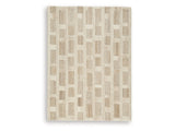 Lisgrove Tan/Brown/White Medium Rug (Online Special Price) - Ornate Home
