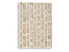 Lisgrove Tan/Brown/White Medium Rug (Online Special Price) - Ornate Home