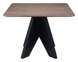Lisse Espresso Square Dining Table - Ornate Home