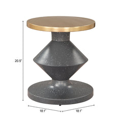 Litar Multicolor Side Table - Ornate Home