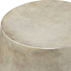 Lithos Gray Outdoor Accent Table - Ornate Home