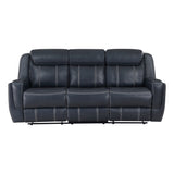 Littleton Blue Sofa & Loveseat - Ornate Home
