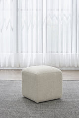 Liv Brun Fully Upholstered Dining Ottoman - Ornate Home