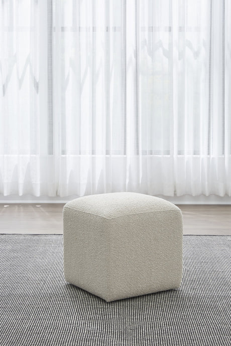 Liv Brun Fully Upholstered Dining Ottoman - Ornate Home