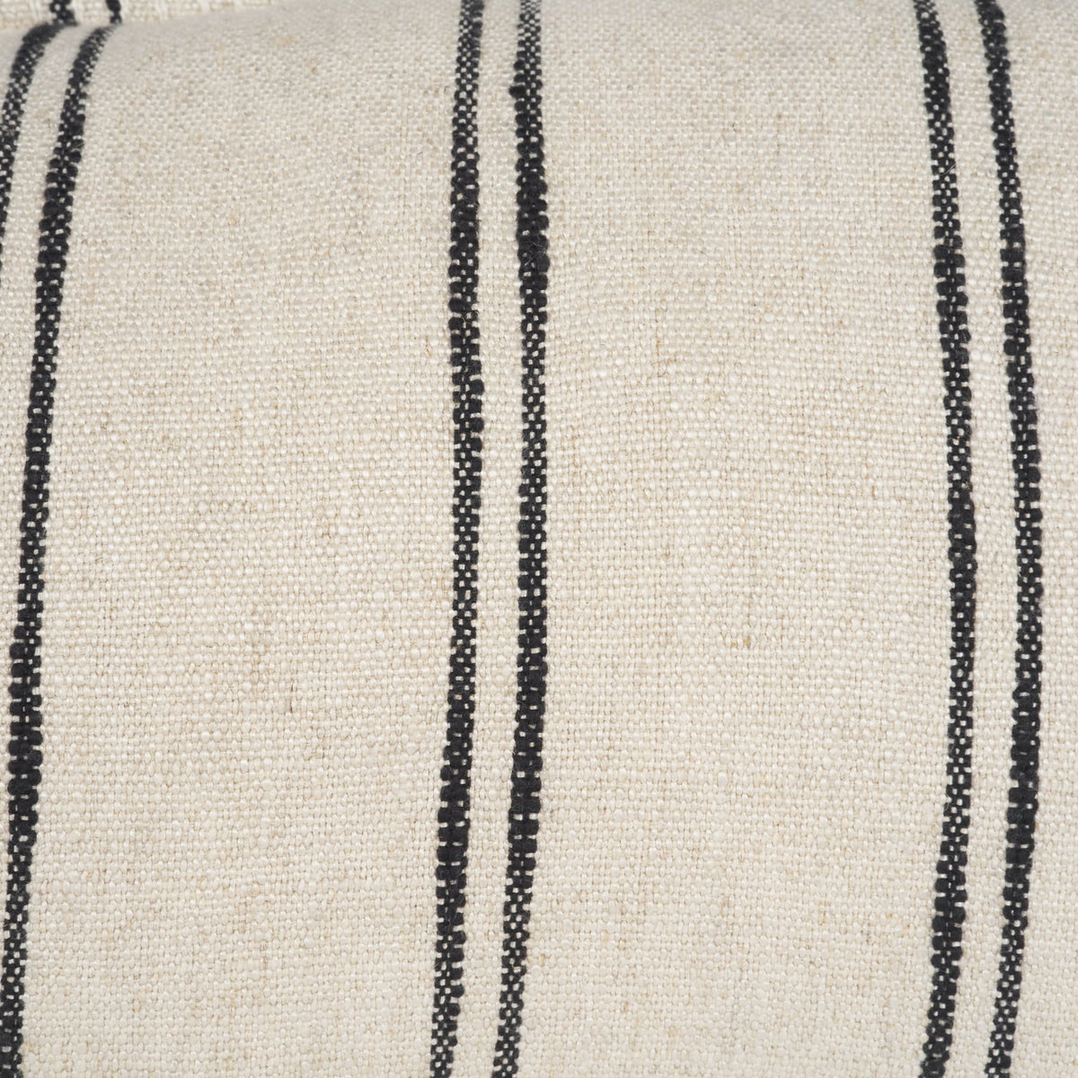 Liv Cream/Black 13x21 Pillow Cover with Down Filler - Ornate Home