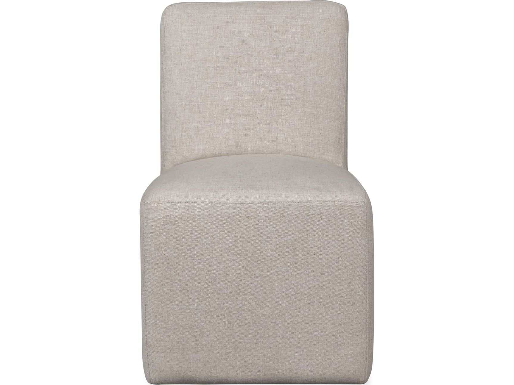 Liv Natural Fully Upholstered Dining Chair (Set of 2) - Ornate Home