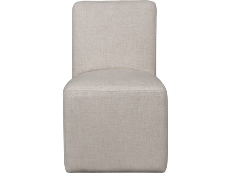 Liv Natural Fully Upholstered Dining Chair (Set of 2) - Ornate Home