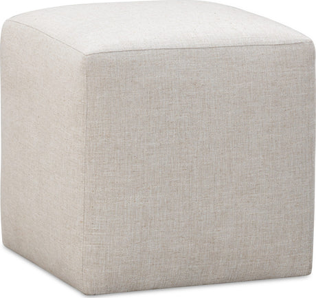 Liv Natural Fully Upholstered Dining Ottoman - Ornate Home