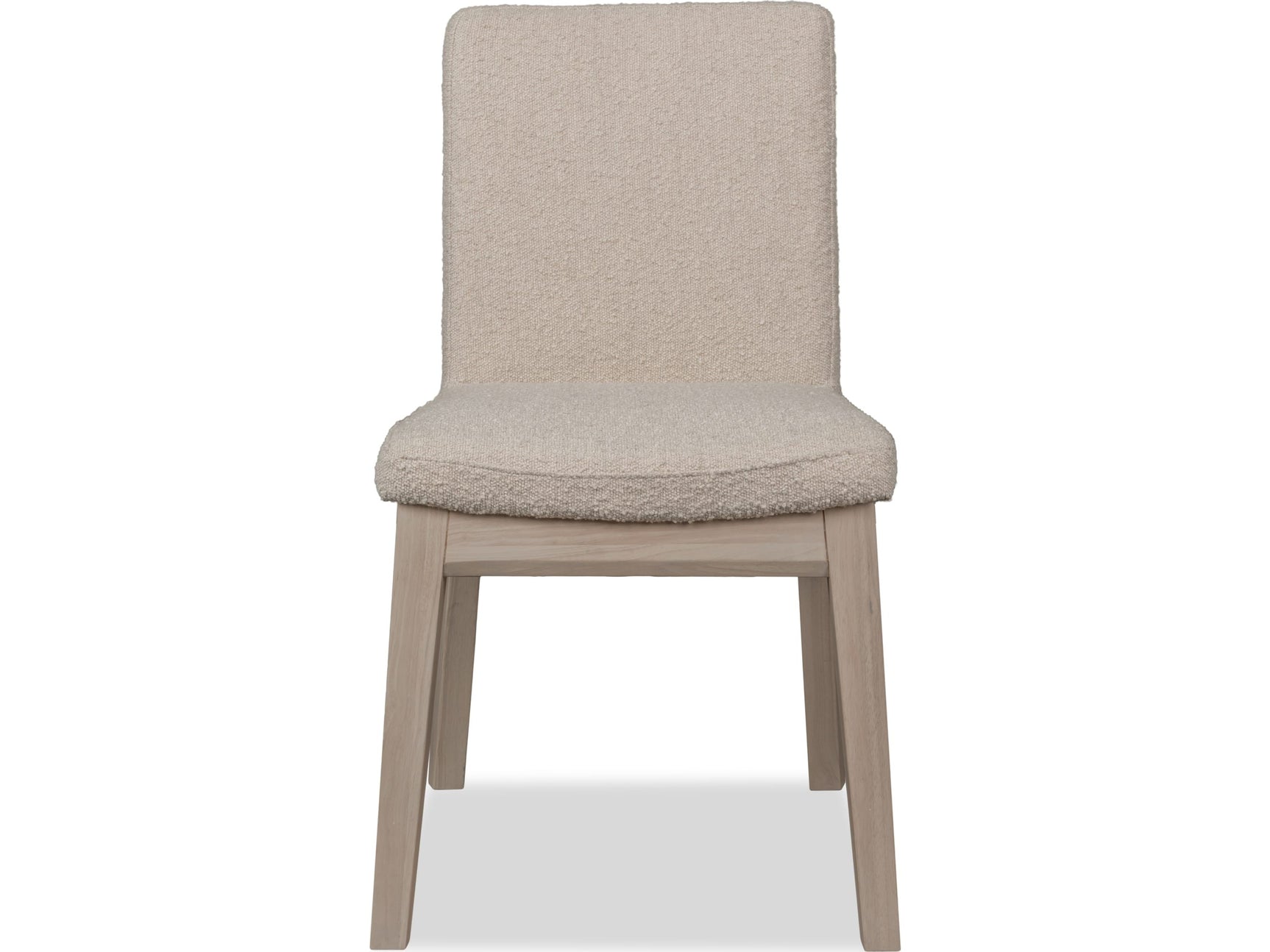 Liv White Sand/Brun Solid Wood Dining Chair (Set of 2) - Ornate Home