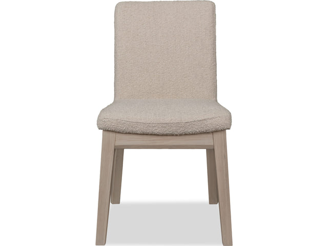 Liv White Sand/Brun Solid Wood Dining Chair (Set of 2) - Ornate Home