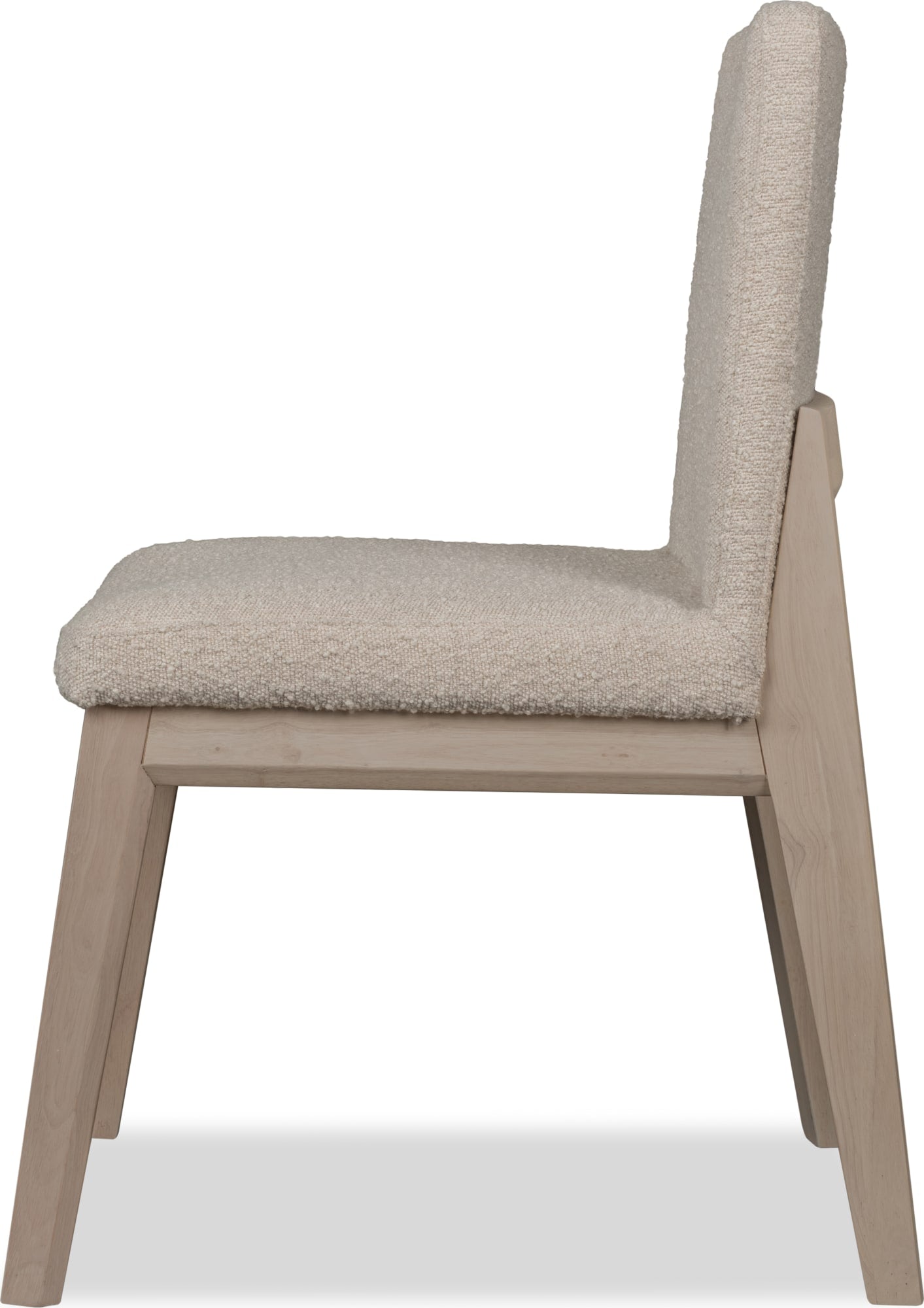 Liv White Sand/Brun Solid Wood Dining Chair (Set of 2) - Ornate Home