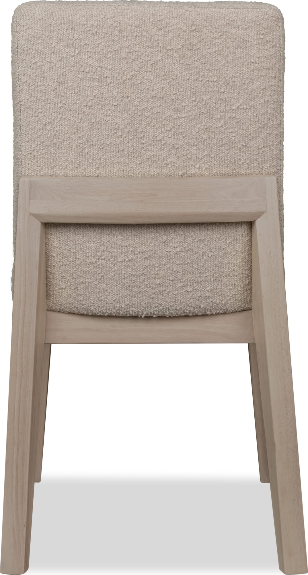 Liv White Sand/Brun Solid Wood Dining Chair (Set of 2) - Ornate Home