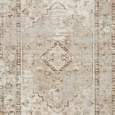 Livdon Brown/Beige/Gray Washable Medium Rug (Online Special Price) - Ornate Home