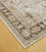 Livdon Brown/Beige/Gray Washable Medium Rug - Ornate Home