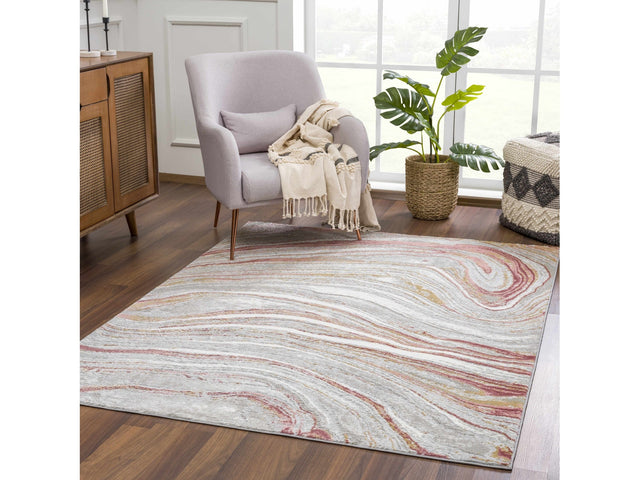 Live Marble Pink Area Rug - Ornate Home