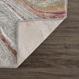 Live Marble Pink Area Rug - Ornate Home