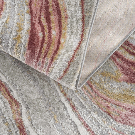 Live Marble Pink Area Rug - Ornate Home