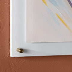 Liveliness Blue/Orange Wall Art - Ornate Home