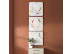 Liveliness Blue/Orange Wall Art - Ornate Home