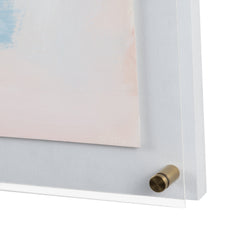 Liveliness Blue/Orange Wall Art - Ornate Home