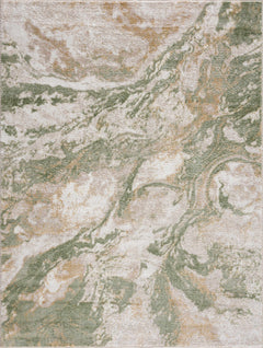 Lively Marble Green Area Rug - Ornate Home