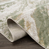 Lively Marble Green Area Rug - Ornate Home
