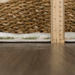 Lively Marble Green Area Rug - Ornate Home
