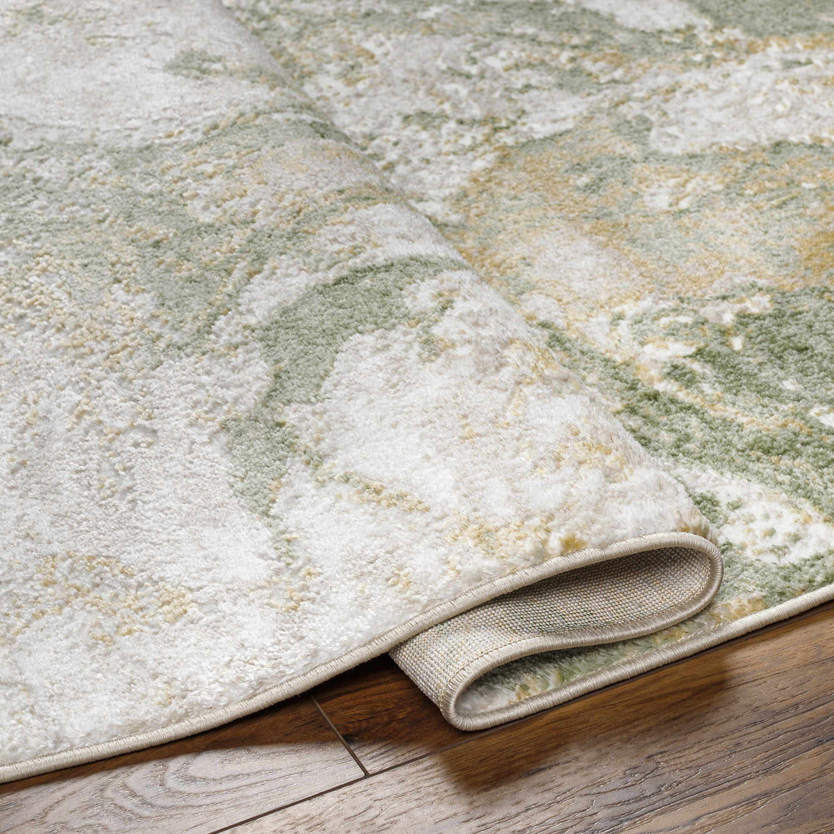 Lively Marble Green Area Rug - Ornate Home