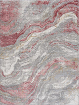 Lively Marble Pink Area Rug - Ornate Home