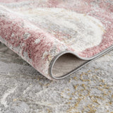 Lively Marble Pink Area Rug - Ornate Home