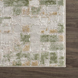 Liveri Green Mosaic Rug - Ornate Home
