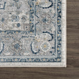 Liverpool Blue Area Rug - Clearance - Ornate Home