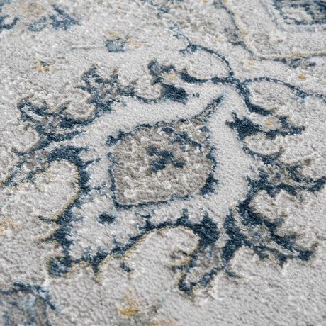 Liverpool Blue Area Rug - Clearance - Ornate Home