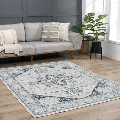 Liverpool Blue Area Rug - Clearance - Ornate Home