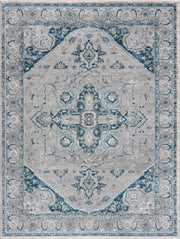 Liverpool Blue Area Rug - Clearance - Ornate Home